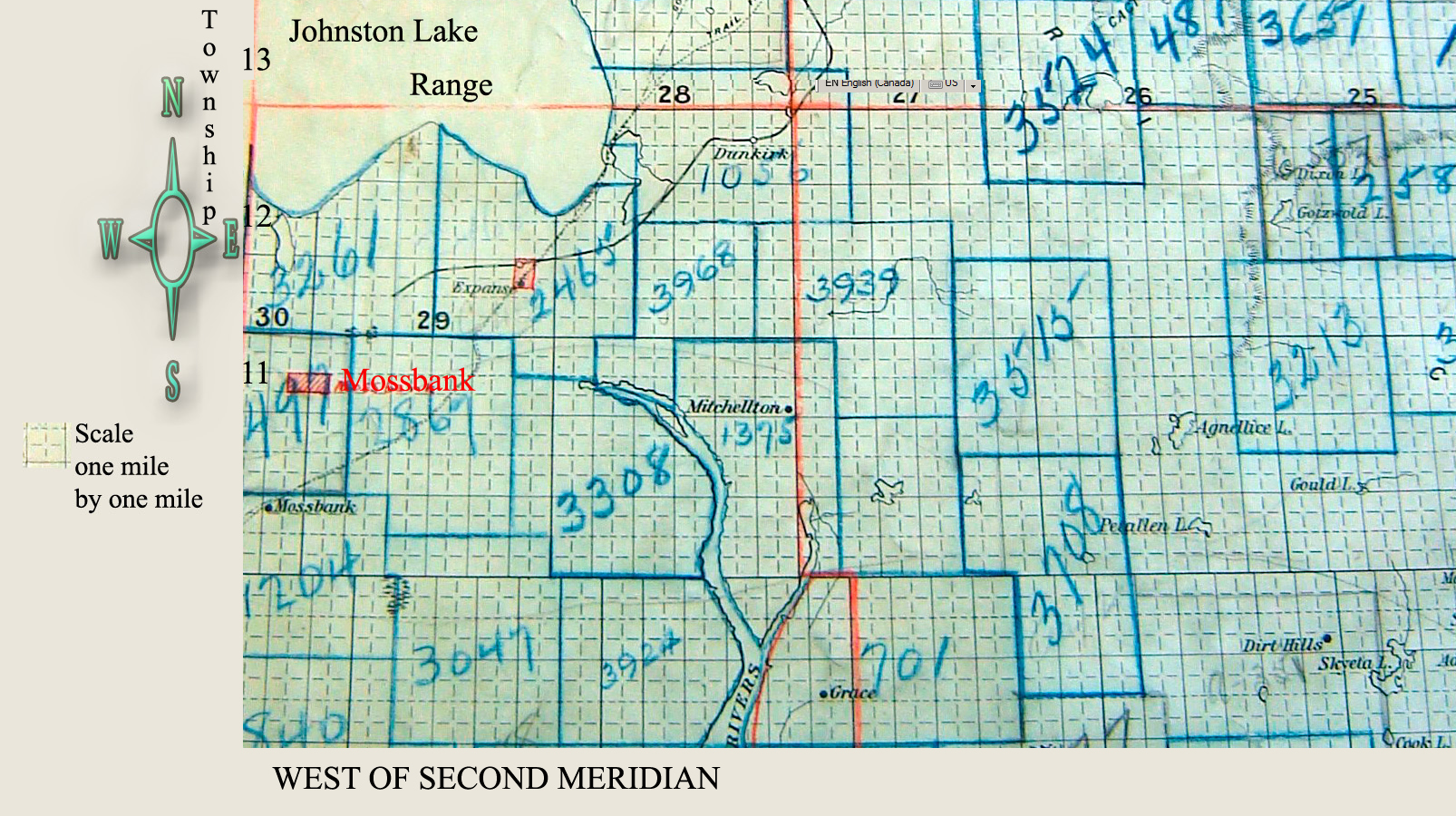 Pleasant Valley School District 4112, tsp 12 rge 26 w2 map, 1918-1953, north east section 24 township 12 range 26 west of the second meridian, near Spring Valley north east section 30 township 11 range 25 west of the second meridian,    